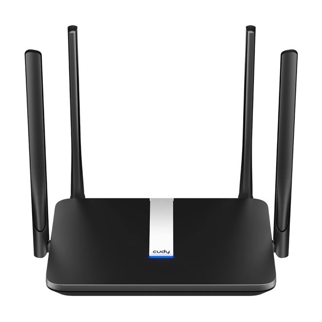 Cudy LT500 router inalámbrico Ethernet rápido Doble banda (2,4 GHz / 5 GHz) 4G Negro