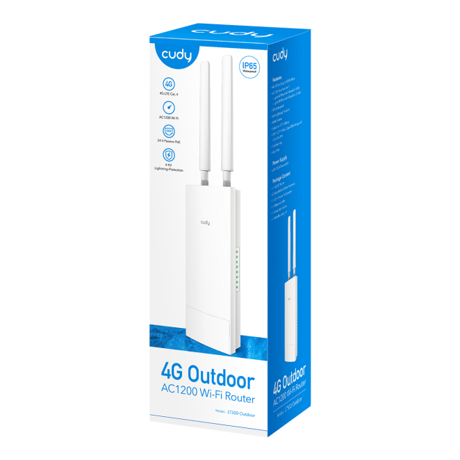 Cudy LT500 antenas