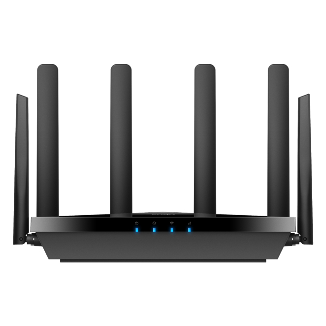 Cudy P5 router inalámbrico Gigabit Ethernet Doble banda (2,4 GHz / 5 GHz) 5G Negro