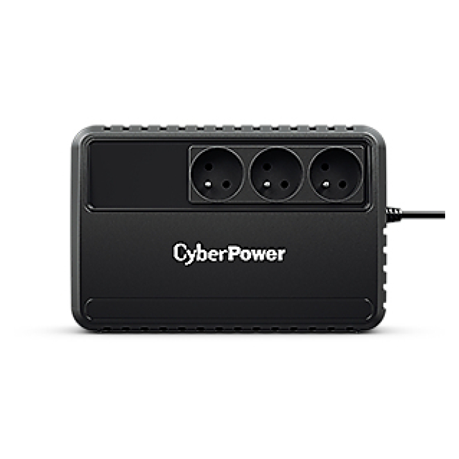 CyberPower BU650EG-FR sistema de alimentación ininterrumpida (UPS) Línea interactiva 0,65 kVA 360 W 3 salidas AC en uso