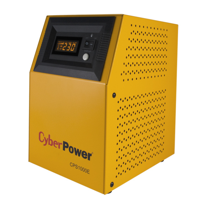 CyberPower CPS1000E sistema de alimentación ininterrumpida (UPS) Doble conversión (en línea) 1 kVA 700 W 2 salidas AC
