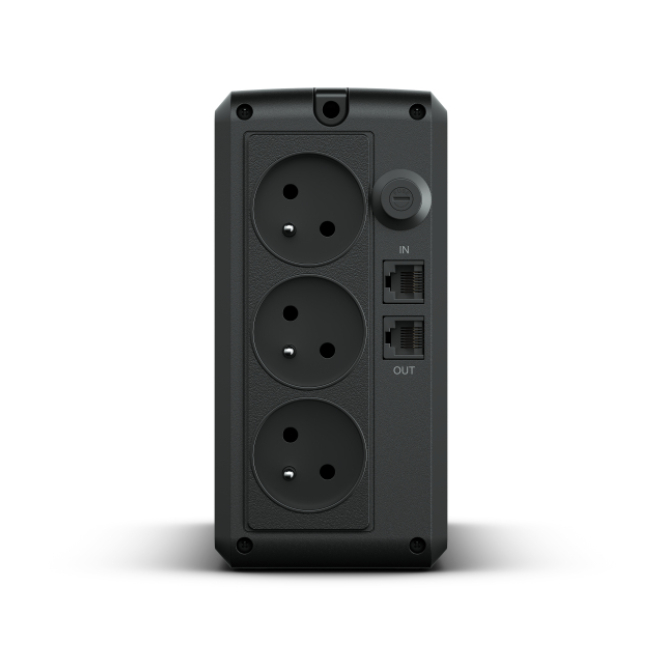 CyberPower UT650EG-FR lateral vista en torre