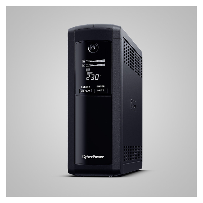 CyberPower Tracer III VP1600ELCD-FR sistema de alimentación ininterrumpida (UPS) Línea interactiva 1,6 kVA 900 W 5 salidas AC