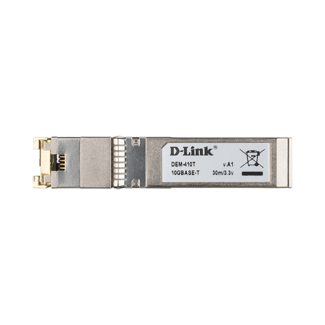 D-Link DEM-410T transceptor cobre 10000 Mbit/s SFP+