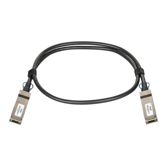 D-Link DEM-Q28 Cable de fibra óptica e InfiniBand MPO Negro