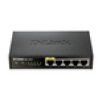D-Link DES-1005P No administrado L2 Fast Ethernet (10/100) Energía sobre Ethernet (PoE) Negro