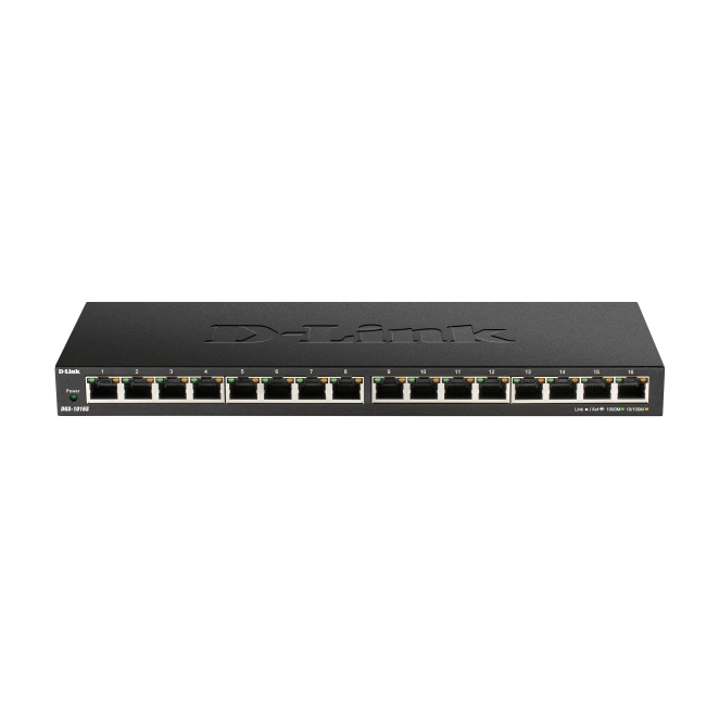 D-Link DGS-1016S no administrado Gigabit Ethernet con 16 puertos