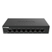 D-Link DGS-108GL No administrado Gigabit Ethernet (10/100/1000) Negro