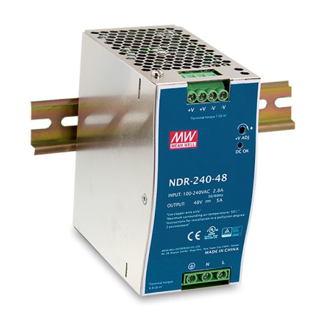 D-Link DIS-N240-48 unidad de fuente de alimentación 240 W Acero inoxidable