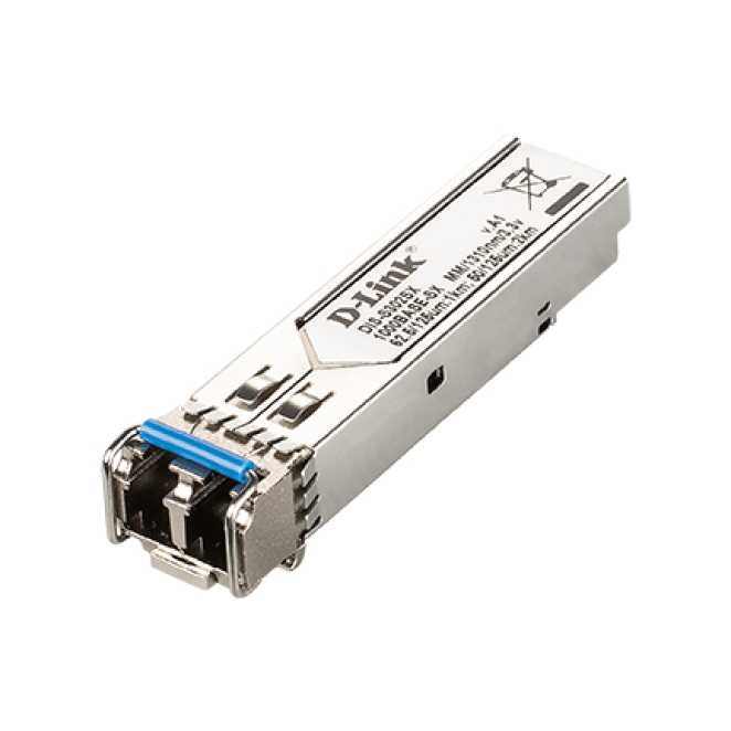 D-Link DIS‑S302SX red modulo transceptor Fibra óptica 1000 Mbit/s mini-GBIC
