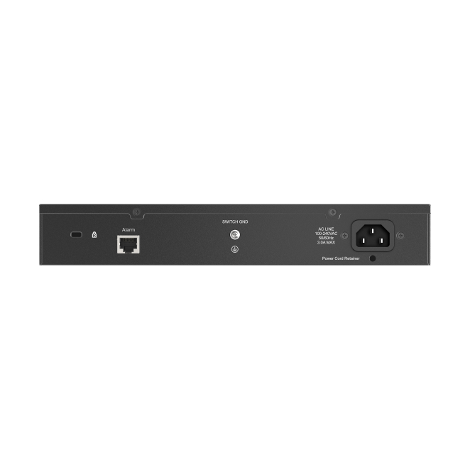 D-Link DSS-200G-10MPP/E switch gestionado L2 en rack 1U gris