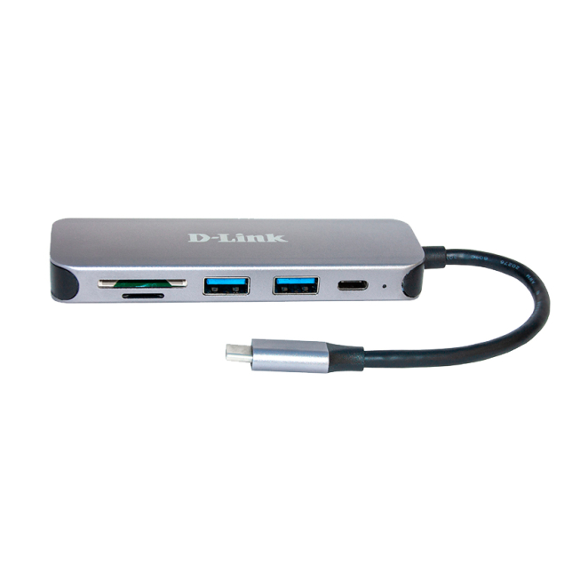D-Link DUB-2325 base para portátil y replicador de puertos USB Tipo C Gris