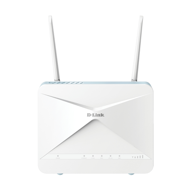 D-Link G415/E router inalámbrico Gigabit Ethernet Doble banda (2,4 GHz / 5 GHz) 4G Azul, Blanco