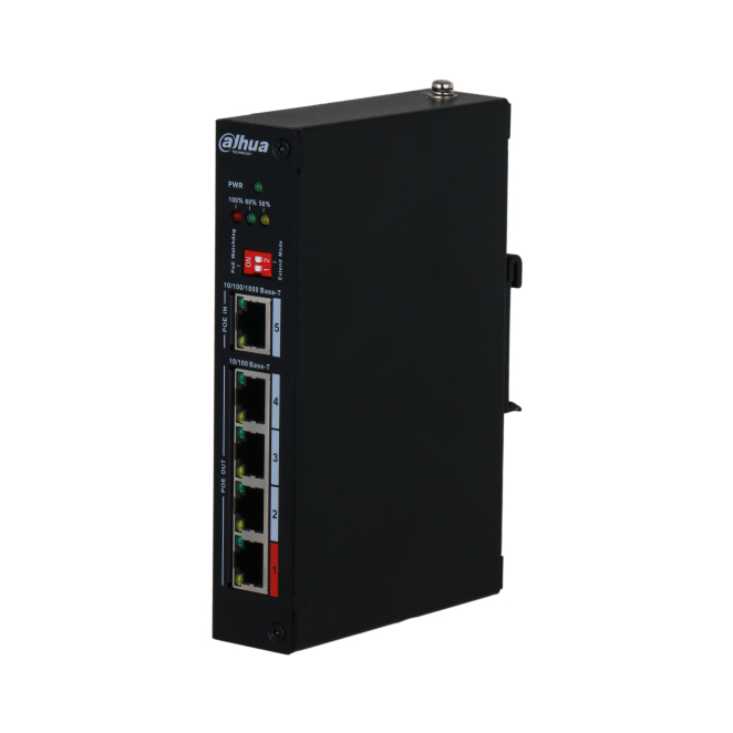 Dahua Technology PFT1500 Transmisor de red Negro 10, 100, 1000 Mbit/s