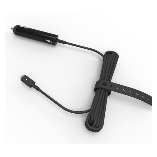 DELL 450-AFLE adaptador e inversor de corriente Auto 65 W Negro
