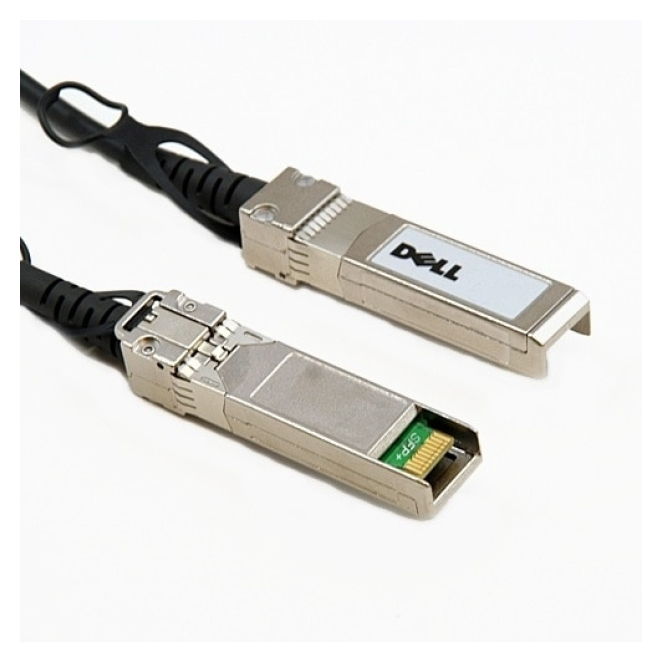 DELL SFP+ M-M 5m Cable de fibra óptica e InfiniBand SFP+ Negro