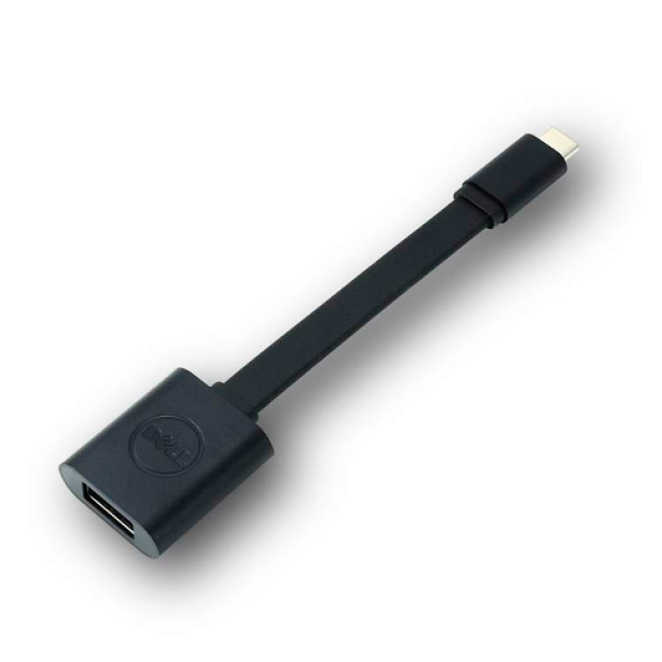 DELL DBQBJBC054 cable USB USB 3.2 Gen 1 (3.1 Gen 1) 0,132 m USB C USB A Negro