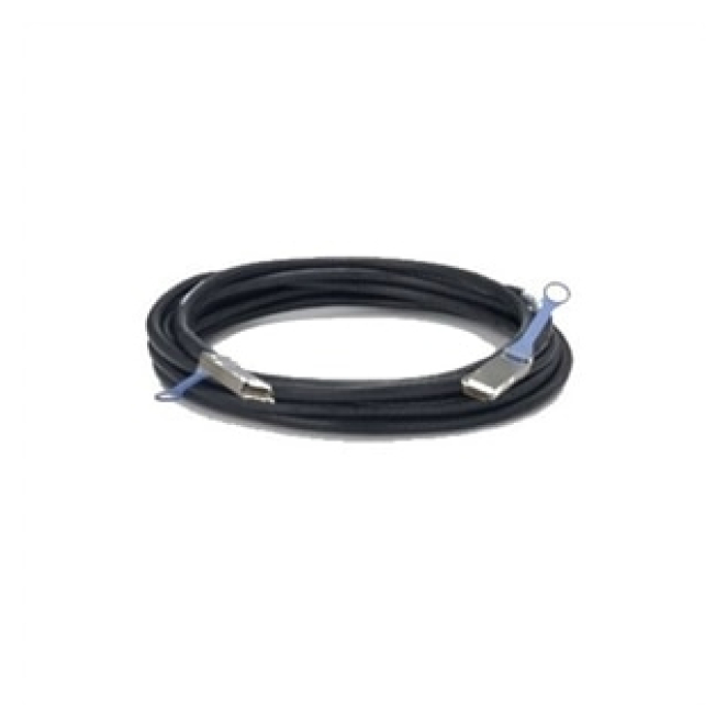DELL 470-ABQG Cable de fibra óptica e InfiniBand 2 m QSFP28 Negro, Plata