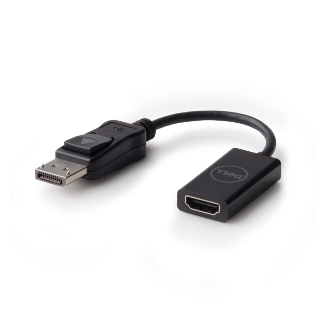 DELL DANAUBC087 adaptador de cable de vídeo 0,2 m DisplayPort HDMI Negro