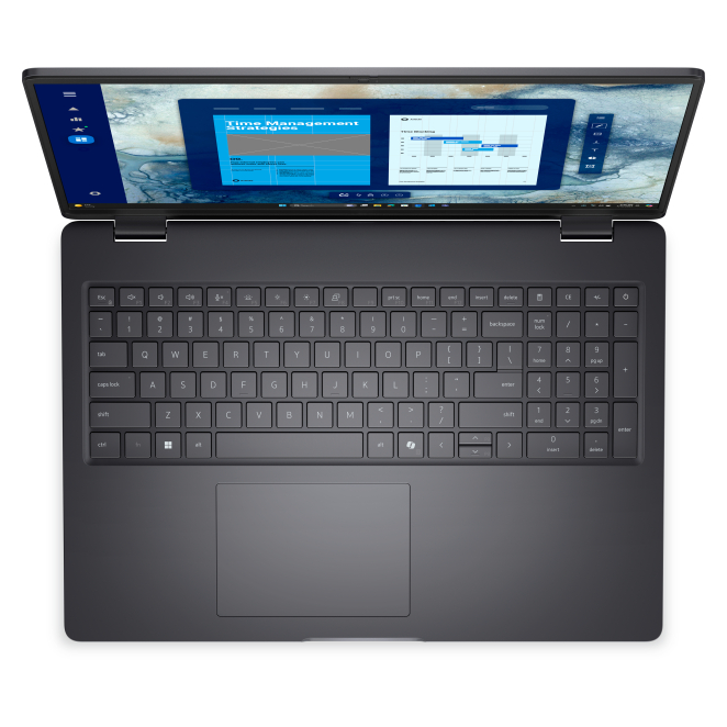 Vista frontal del DELL Pro 16 PC16250