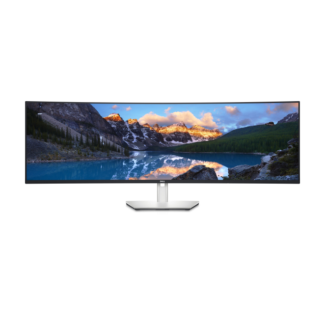 DELL UltraSharp U4924DW LED display 124,5 cm (49″) 5120 x 1440 Pixeles 5K Ultra HD LCD Negro, Plata