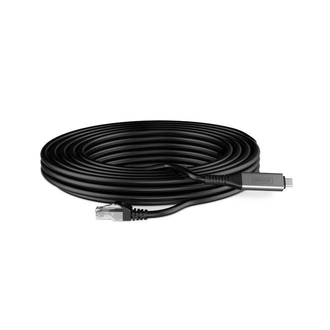 Digitus USB-C 3.2 Gen1 - Cable Ethernet RJ45, ideal para profesionales y estudiantes