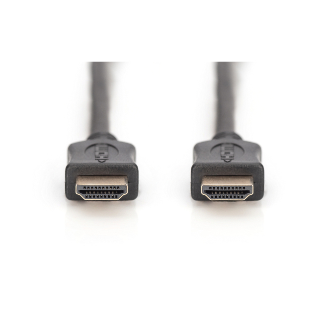 Digitus HDMI de alta velocidad con cable de conexión Ethernet - imagen frontal