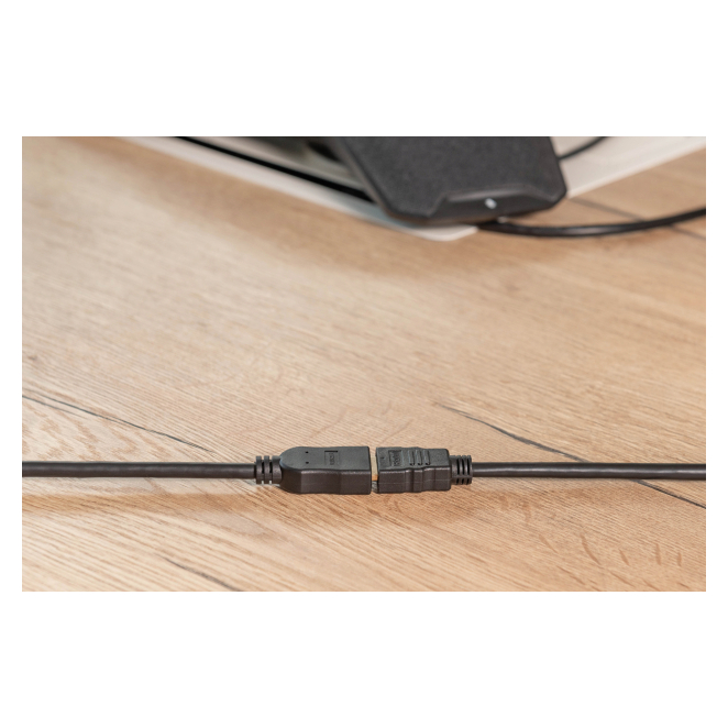 Digitus Cable de extensión HDMI de Alta Velocidad con Ethernet - Conectores