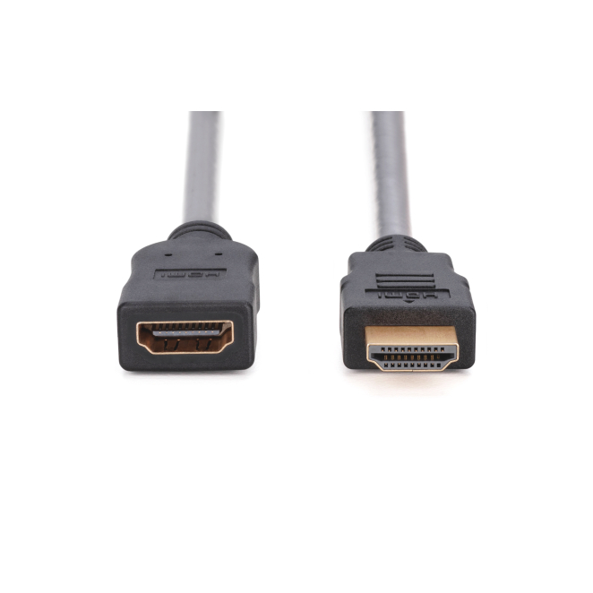 Digitus Cable de extensión HDMI de Alta Velocidad con Ethernet - longitud 2 metros