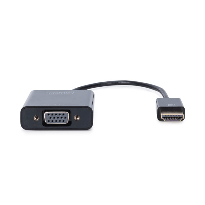 Convertidor HDMI a VGA con conector de audio