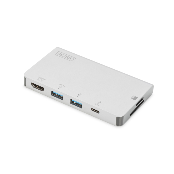 Digitus Estación de conexión multipuerto USB Type C™, 6 puertos