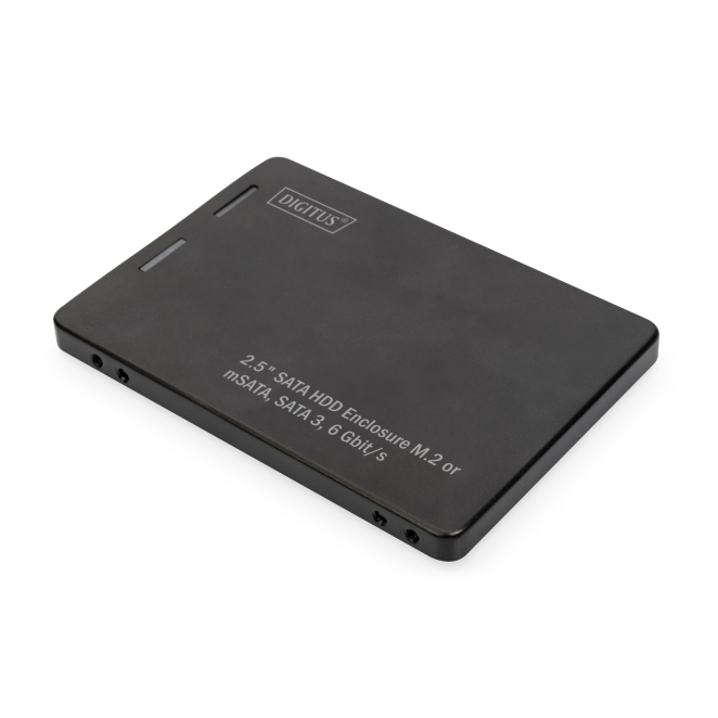 Digitus Adaptador de disco duro SATA de 2,5 pulgadas M.2 o mSATA