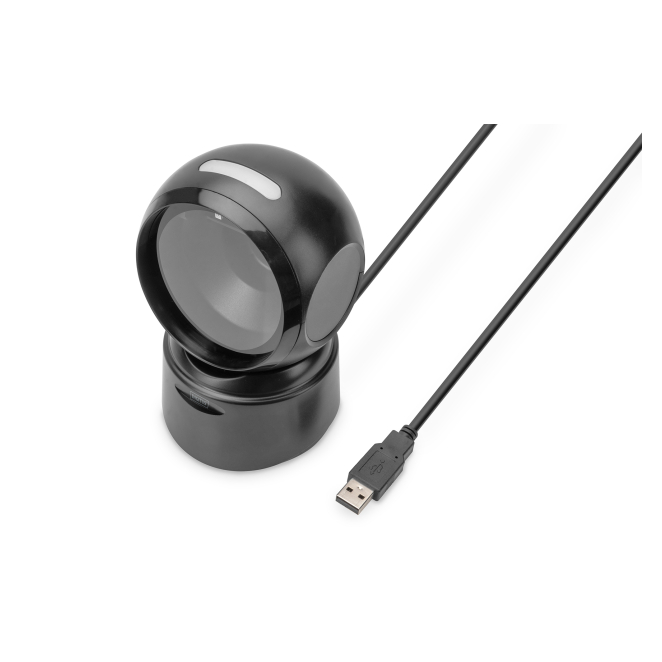 Digitus Escáner USB de códigos de barras 2D de sobremesa