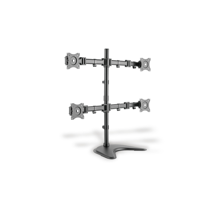 Digitus Soporte para monitor cuádruple, 4x 27″, 4x 8 kg