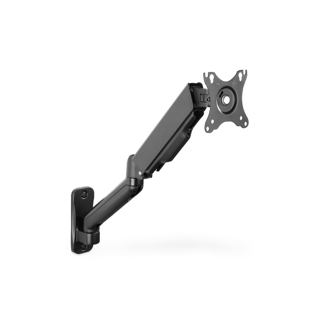 Digitus Soporte de pared universal para monitor con muelle neumático y brazo giratorio