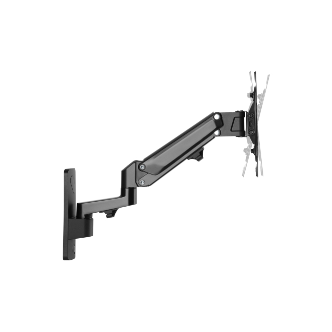 Digitus Soporte de pared universal para monitor con muelle neumático y brazo giratorio