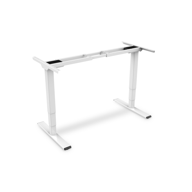 Digitus Bastidor de mesa eléctrico de altura regulable, motor doble, 3 niveles, blanco