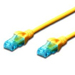 Digitus 0.25m Cat5e U-UTP cable de red Amarillo 0,25 m U/UTP (UTP)