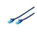 Digitus DK-1512-200/B cable de red Azul Cat5e U/UTP (UTP)