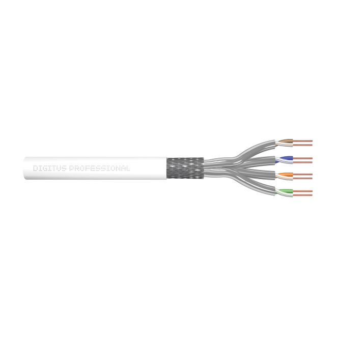 Digitus Cable de instalación CAT 7 S/FTP, 305 m, simplex, Dca-s1a, d0, a1