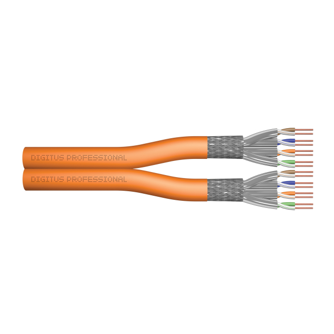 Digitus Cable de instalación de par trenzado CAT 7 S-FTP, AWG 23/1
