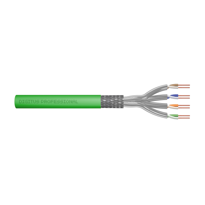 Digitus Cable de instalación CAT 8.2 S/FTP, 100 m, Simplex, Dca