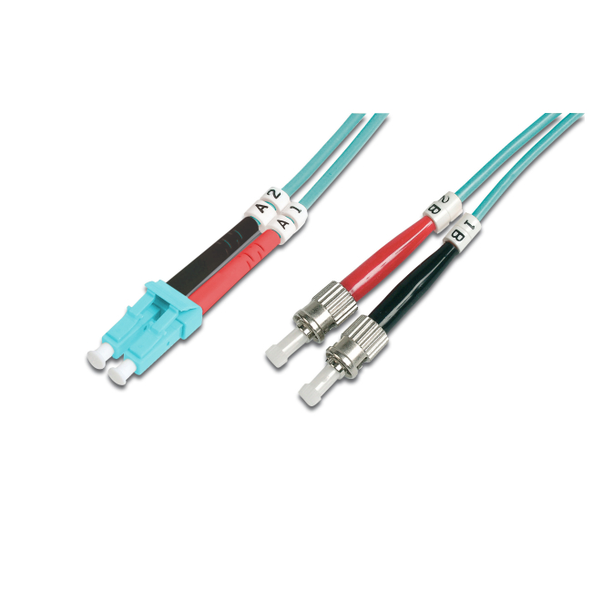 Digitus Cable de conexión de fibra óptica multimode OM 3, LC/ST