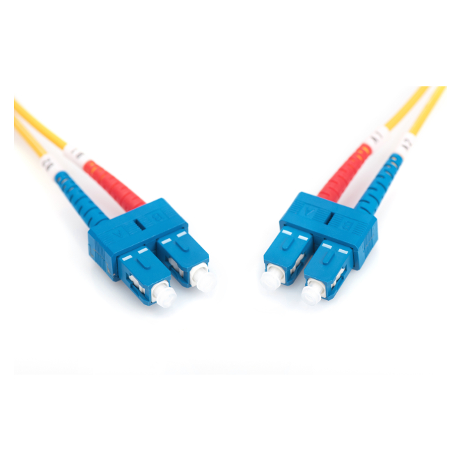 Digitus cable de fibra 10m SC a SC modo único