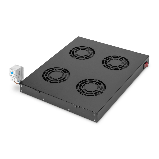 Digitus Unidad de ventilador de techo para una instalación variable de 483 mm (19″)
