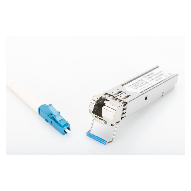 Digitus Módulos mini GBIC (SFP) compatibles con HP, 1,25 Gbps, 20 km, con función DDM