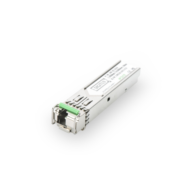 Digitus Módulos mini GBIC (SFP) compatibles con HP, 1,25 Gbps, 20 km, con función DDM
