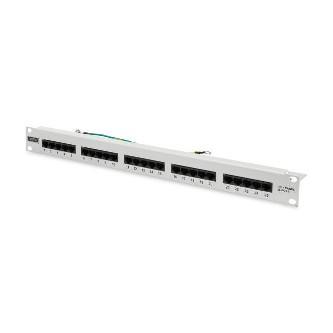 Digitus Panel de conexión ISDN CAT 3, sin apantallar