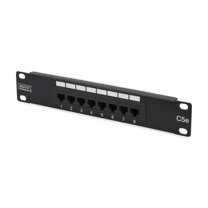 Digitus CAT 5e, panel de conexión clase D, sin apantallar
