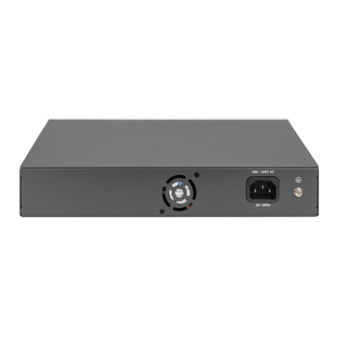Digitus Conmutador PoE Fast Ethernet en un rack